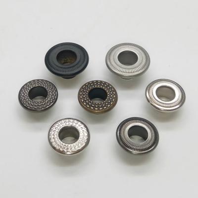 China High quality nickel free metal eyelets for shoes, hat eyelet, grommets for sale