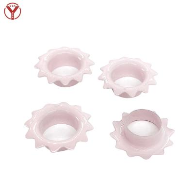 China Size 16MM external nickel free special shaped eyelet for sale