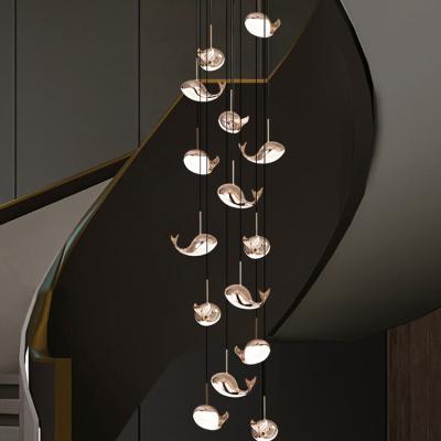 China Modern apartment villa villa living room chandelier interior lighting interior lighting inter living room dinning pendant lighting for sale