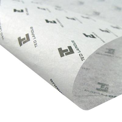 China Custom Logo Printed Gift Packaging Thin Tissue Moisture Proof Wrapping Paper Food Wrapping Paper for sale