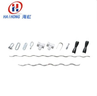 China Wire Connection Between Pole And Towers Hot Sale ADSS Transmission Line Hardware Preformed Suspension Clamp for sale