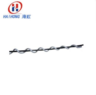 China Overhead Line Accessories Anti Aging High Voltage Spiral Vibration Damper For ADSS Optical Cables for sale