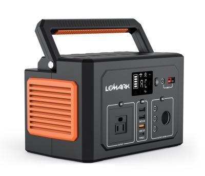 China Lemark 400w 700w Home Portable Battery Power Bank Solar Generator Power Station for sale