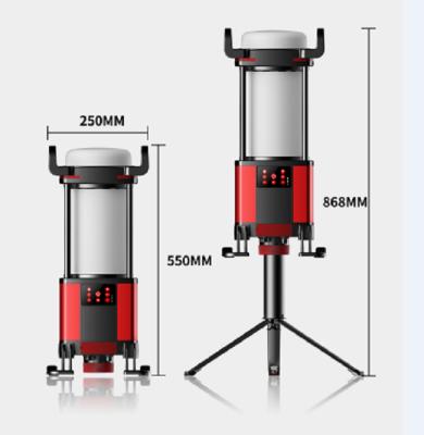 China 120LM/W 6500K RA70 portable camping strip led light with speaker, power bank and rechargeable lamp light for adventures for sale