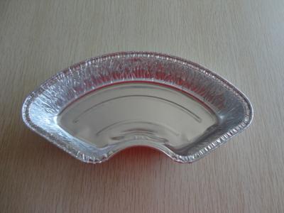 China Recycled Small Silver Aluminum Foil Food Storage Container For Baking / Packing for sale