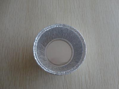 China 150ml de pan van de de koppen/aluminiumfolie muffin van het aluminiumfoliebaksel voor voedselopslag Te koop