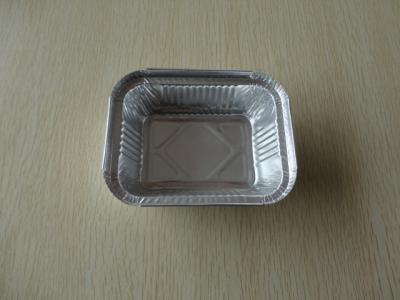 China Food grade Aluminum Foil Containers recyclable Rectangle Dairy use For food Storage for sale