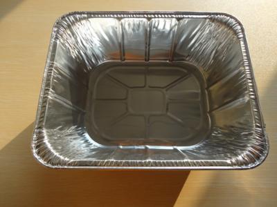 China Beschikbaar de Pannen/de Aluminiumfolieschotelhoogtepunt van het Aluminiumfoliebaksel voor Picknick & Partij Te koop