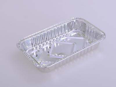 China Household Aluminum Foil Serving Trays For Fast Food Packing Takeaway 1/2 Sheet for sale