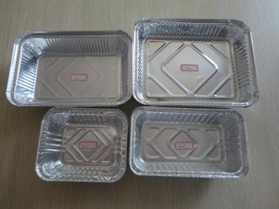 China Food Grade Aluminum Foil Containers Vairous Types Recyclable For Kitchen recycling For Supermarket for sale