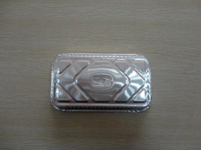 China Disposable Aluminum Foil Serving Trays With Lid Heat Sealable For Hotel Food Baking for sale