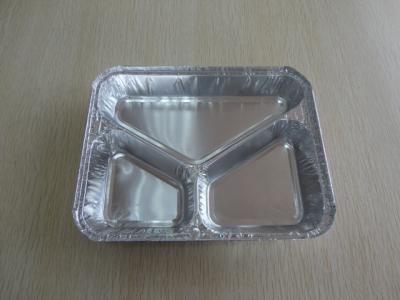 China With Compartment Aluminum food storage Containers for sale