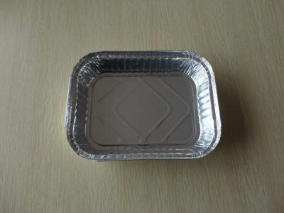 China Half size disposable aluminum food storage container for sale