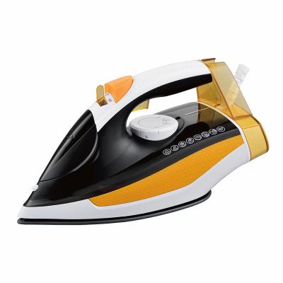 China Household 2800W Small New Design Plastic Professional Steam Iron With LED Light for sale