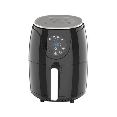 China Fast Air Circulate System Frying Food Faster And Electric Digital Control Mini Smart Pressure Air Fryer Capacity 2.4L 1000W Hot Food Oil Free Energy Savings for sale