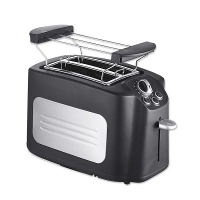 China Multifunctional (Slice 2 Logo Electric Bread Toaster Multifunctional Portable Reheating New Design Custom Made for sale