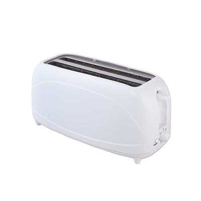 China Crumb Tray Easy To Clean Multi-Function 1200W 4 Slide Outlet Slice Mini Automatic Pop Up Toaster Commercial for sale