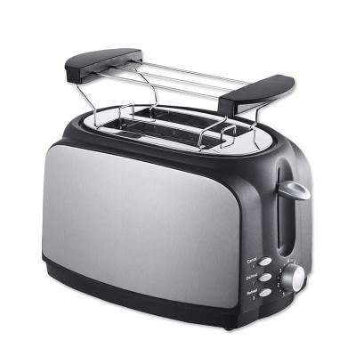 China Multifunctional: New Best Quality 2 Slice Toaster Plastic Plastic Pop Up Toaster Chinese Reheat Factory Design With Cool Touch Housing Bread Toaster for sale