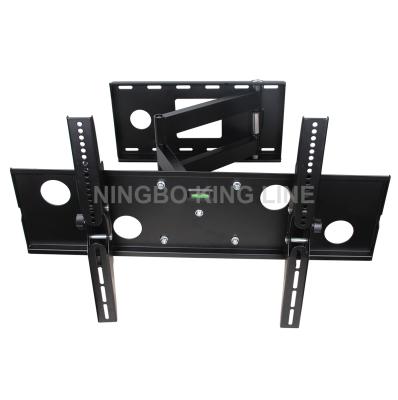 China Wall Mounted and Video Large Single Arm Iron TV Wall Mount for 600x400mm, 42-65