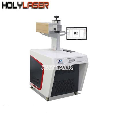 China ONLY ONE STEP CAN FINISH SANDLASTING 3W UV Laser Sandblasting Marking Machine For Glass, Crystals for sale