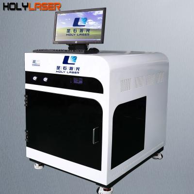 China Laser Engraving Glass and Crystal Engraving 3d Laser Machine for Mall Kiosk and Photo Booth for sale