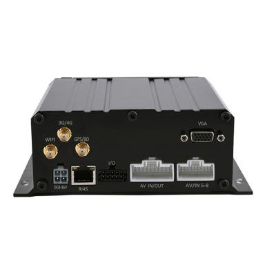 China Hot Selling Two Way Communication H.265 MDVR 4G GPS WiFi 4CH hdd Mobile DVR SSD for sale