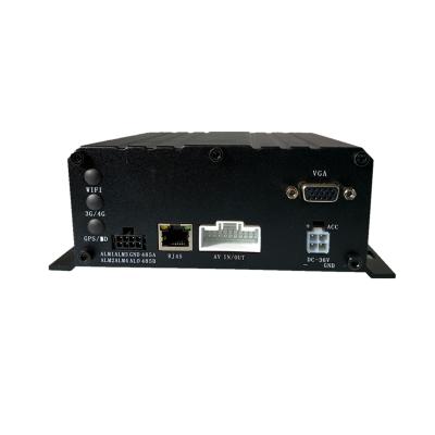 China Two way communication 4 channel recording 1080P hard disk mobile dvr used for taxi truck bus vehicle monitoring for sale