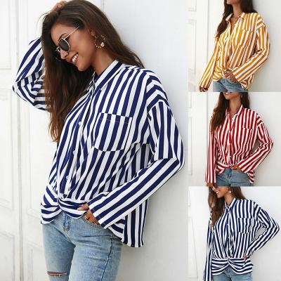 China 2020 autumn sale style hot fashion women anti-pilling long sleeve shirt for sale