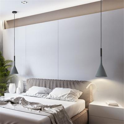 China Modern Decoration Indoor Lighting Simple Hanging Bedroom Pendant Light Living Room Decorative Industrial Pendant Lighting Resin Led Modern Chandelier for sale