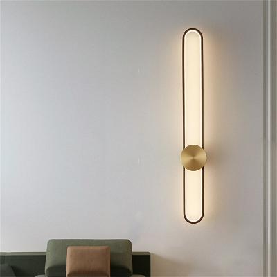 China Modern Decoration Indoor Lighting Hotel Decorative Bedroom Bedside Wall Lamp Lighting Fixtures Indoor Wall Lamp Modern Minimalist Wall Sconces for sale