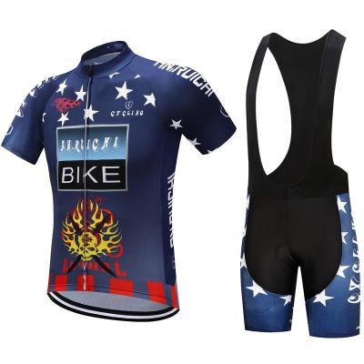 China 2020 Pro Antibacterial Wholesale Team Cycling Jersey And Bib Shorts Set All Kind Of Tour France Team Bike Clothing Bicycle Wear Can Be Provide for sale