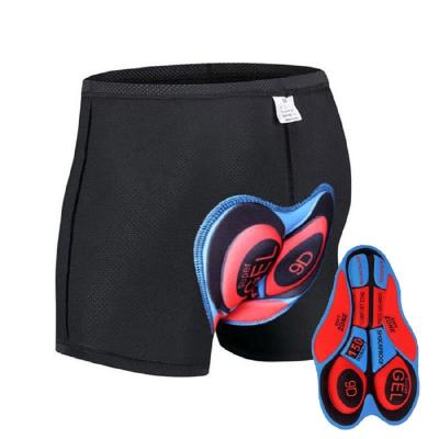 China Pro Team Men Women Gel Padded Inclined Shorts Bike Accessories MTB Shorts Antibacterial Underwear Mesh Fabric Riding Bicycle Cycling for sale