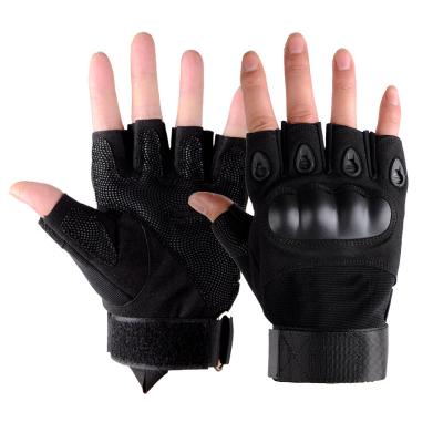 China Comfortable High Quality Protective Military Gloves Half Finger Combat Training Hunting Tactical Gloves Men Motorcycle Racing Gloves for sale