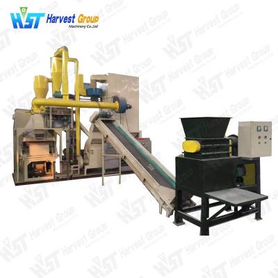 China Factory E Waste Recycling Machine PCB Crushing Factory PCB Shredding Machinery for sale