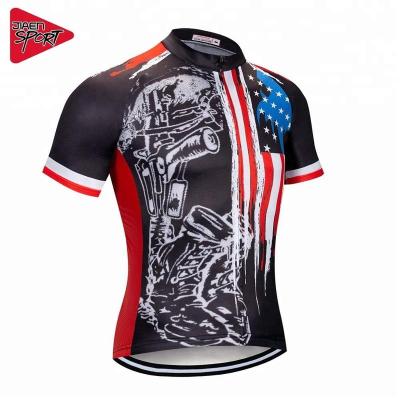 China Antibacterial Custom Sublimation Cycling To Wear Cheap Cycling Mens Bike Cycling Tank Tops for sale