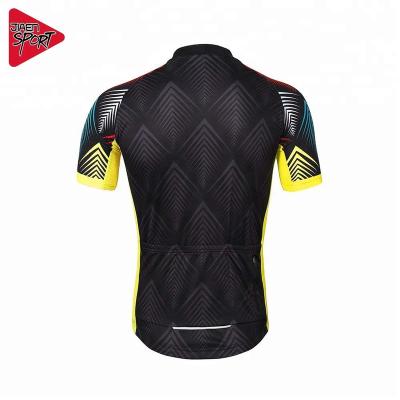 China Antibacterial Custom Sublimation Tank Tops Recycling Apparel Manufacturer Cycling Bike Jerseys for sale