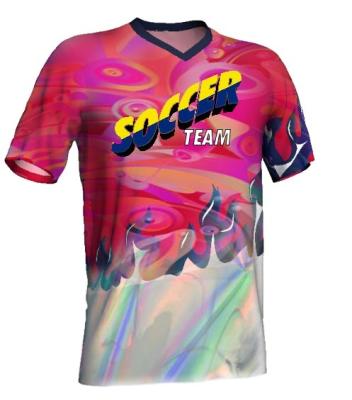 China Custom sets own-design Major League Soccer wear with printing name and number for sale