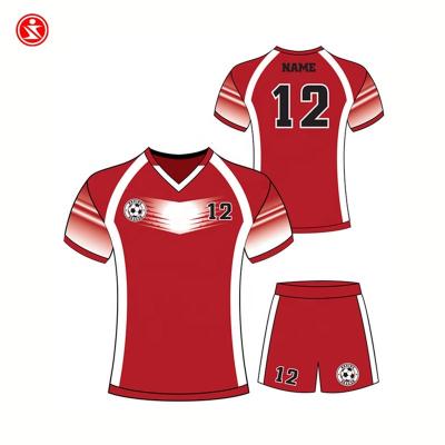 China Thai Wholesale Cheap Price Association Football Shirts Uniform Quick Dry for sale