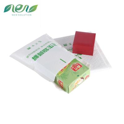 China 100% Biodegradable Custom XMC Logo Bubble Express Mailing Bag 100% Biodegradable Compostable Envelope Mailer Bubble Bag for sale