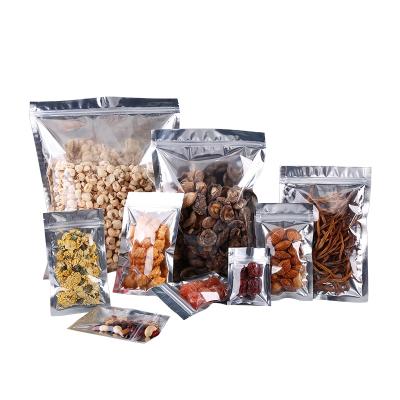 China Moisture Proof Mylar Bags Food Storage Resealable Packaging Bags Zip Lock Bag Storage Containers For Coffee Snack for sale