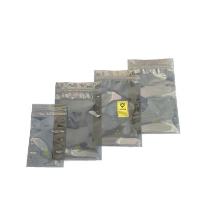 China ESD Anti Static Customized Printing Electronic Products Packaging Pouch Anti Static Zip Lock Bags for sale