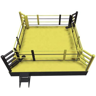 China Fitness aj 4M*4M Boxing Ring Professional Fighting Wrestling Ring Martial Arts Training Equipment Competition Sporting Goods Gym Boxing Ring for sale