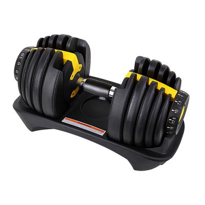 China Aji Pesas Manubri Regolabili Adjustable Dumbbell Hex Dumbbell Sports Equipment Home Use Rubber Free Weights Kit Mancuernas Ajustables 40Kg for sale