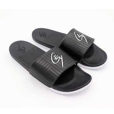 China 2022 Waterproof New Logo Slippers Indoor Waterproof Beach Custom Made Slippers Men's Outdoor Soft Unique Women's Slippers Unisex Slippers for sale