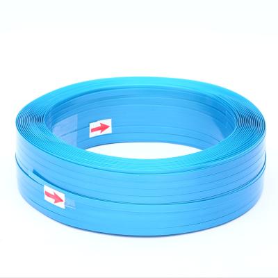 China Wrapping Machine Width 12-25mm Color Pallet Bundling Strapping Belt Roll Pet Steel Band Wrapping Plastic Strap for sale