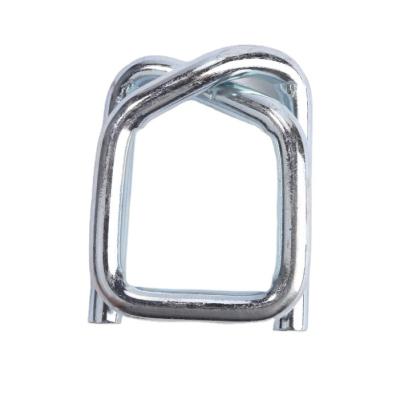 China Manual Wrapping Heavy Duty Strapping Steel Wire Buckles For Composite Polyester Fiber Strap for sale