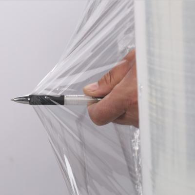 China Moisture Proof Pallet Protective Plastic Film Lldpe Wrap Stretch Wrapping Film Wrapping Pe Protective Stretch Film for sale