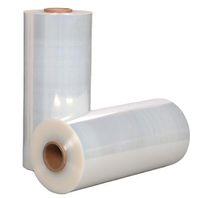 China Moisture Proof Hand Pallet Wrap Stretch Film Pe Wrapping Shrink Wrap Stretch Protective Plastic Sheet Industrial for sale