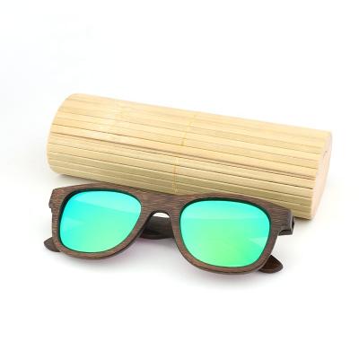 China New production drop shipping bamboo wooden glass storage case bamboo and wood sunglasses box oval bamboo bar box factory customized in stock for sale