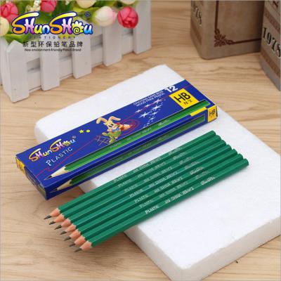 China Drawing Writing Environment-freindly Woodless Plastic Pencil Sold By Factory Directly In Lower Price for sale